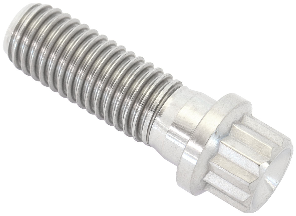 Aeroflow AF3504-1181 M10x1.50 TITANIUM BOLT 30mmUHL12 POINT SINGLE M10 x 1.50mm