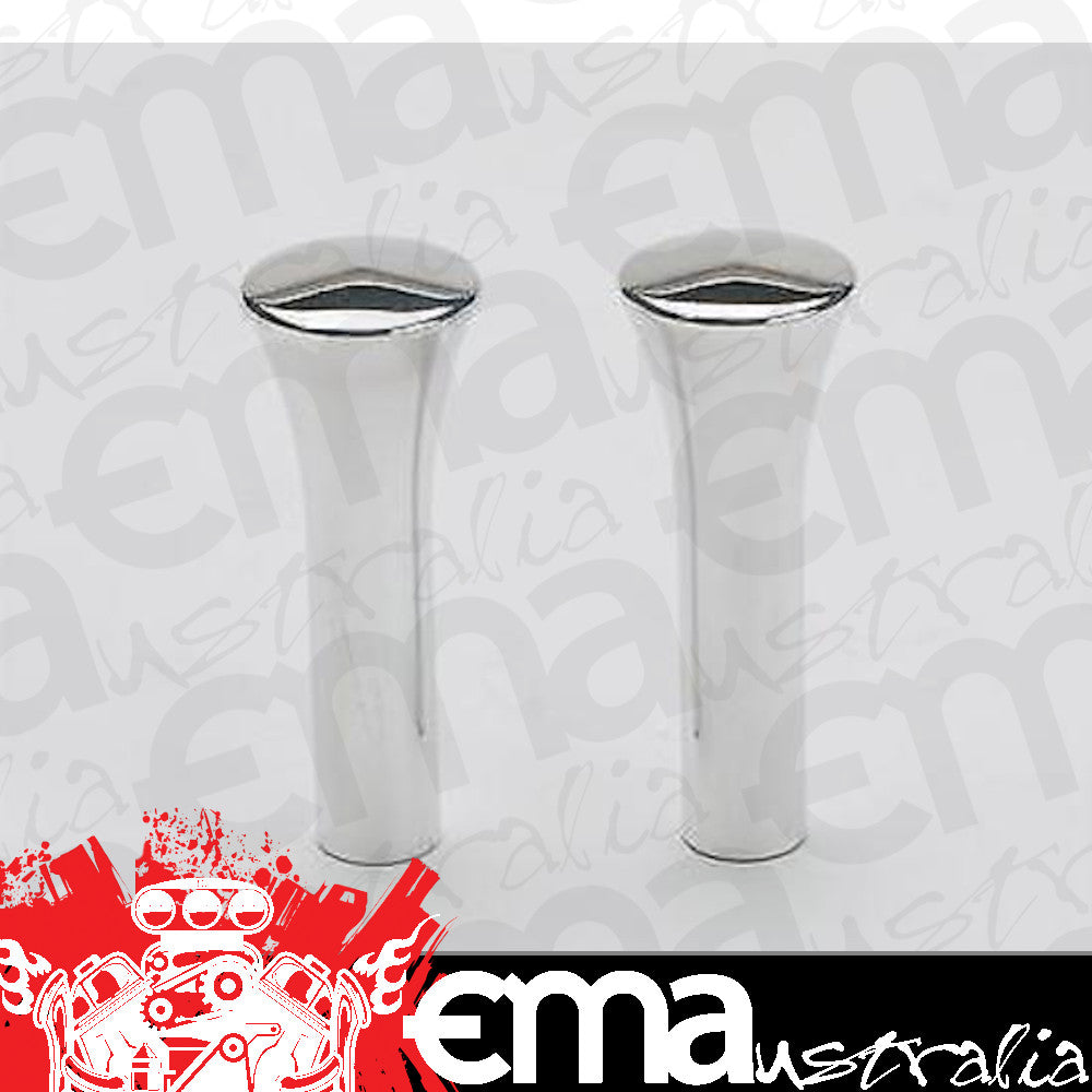 Billet Specialties BS45910 Polished Alloy Door Lock Knobs 1-5/8"L, 10-24 Thread