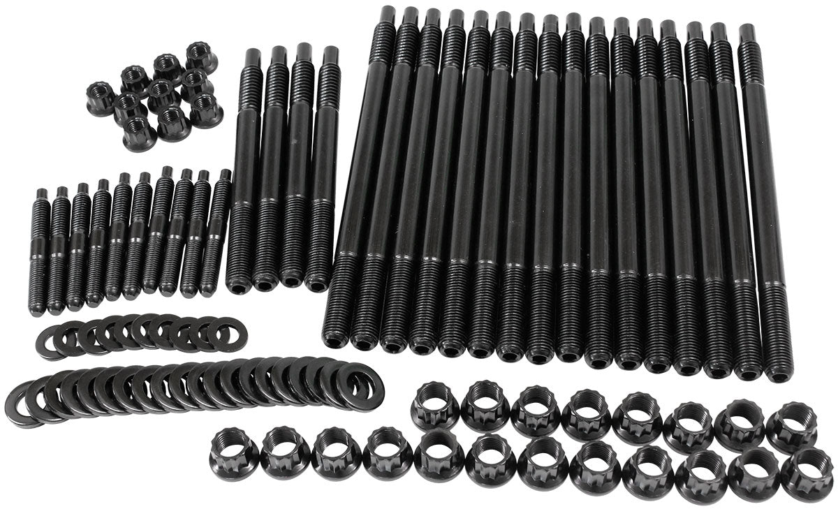 Aeroflow AF37-2026 Gm LS Head Stud Kit Odd Size 12 Point 2003 & Earlier