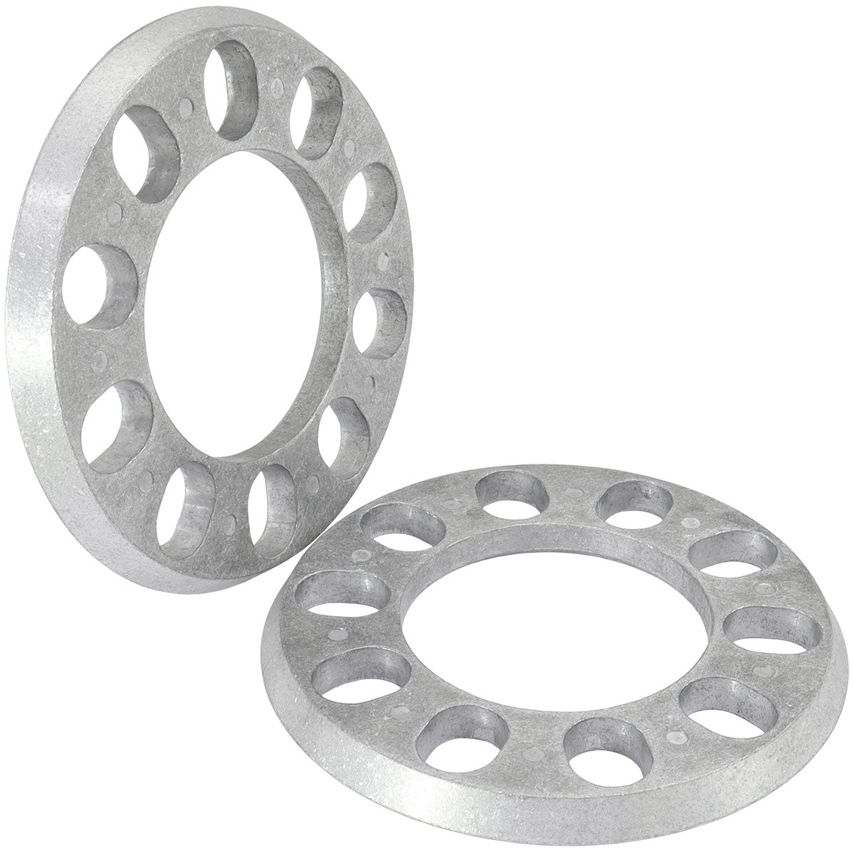 Aeroflow AF3100-0002 Slip On Wheel Spacers 7/16" 11mm (pair) Alloy 5X 4.5"-5" Bc