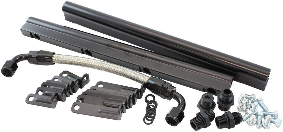 Aeroflow AF6999-5000 Gm LS Fuel Rail Kit EFI IntakeManifold Cathedral Port LS1 LS2 Aeroflow - Af6999-5000