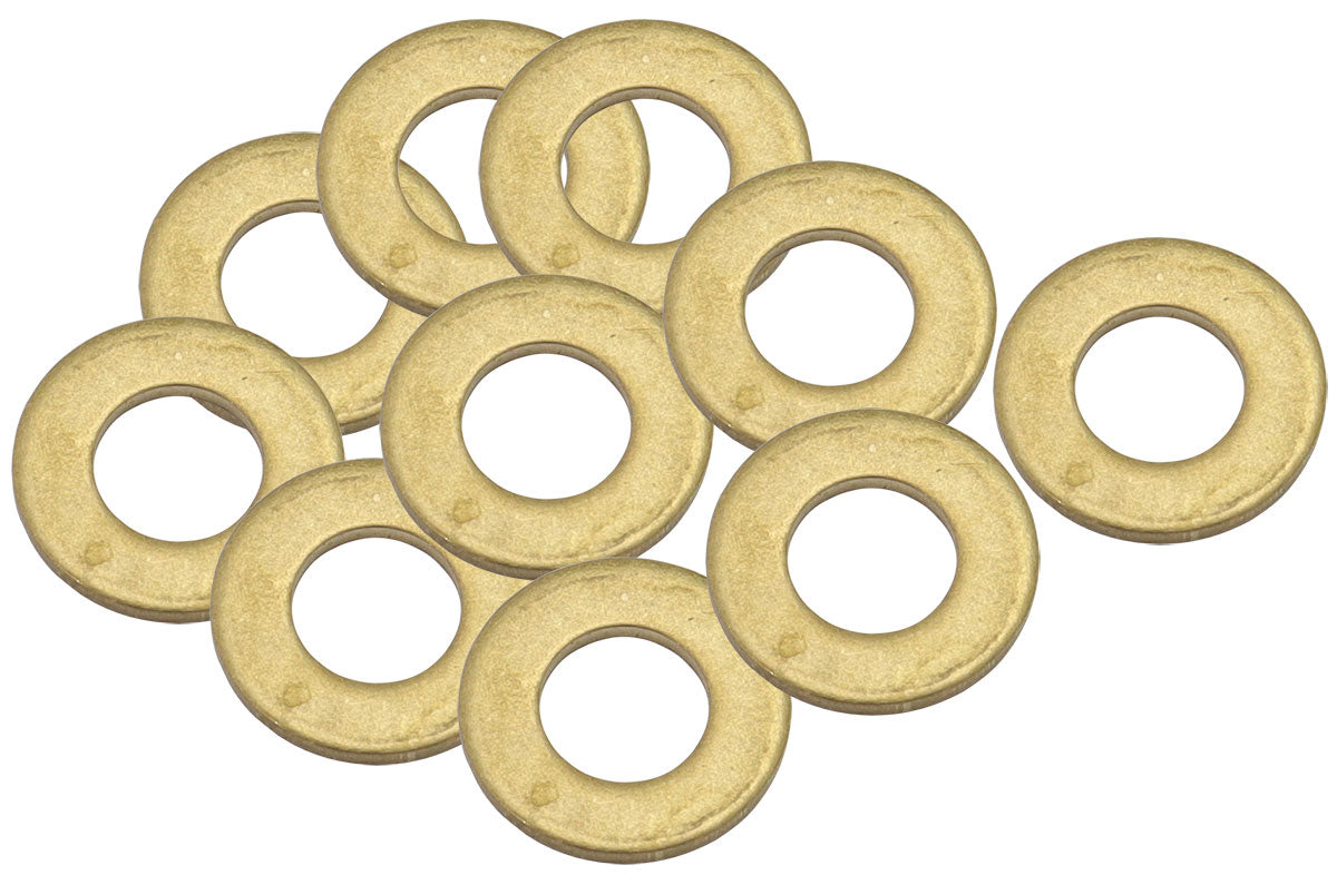 Aeroflow AF181-06 Brass Crush Washer Metric M6 6mm ID Suits M6 Thread 10 Pack