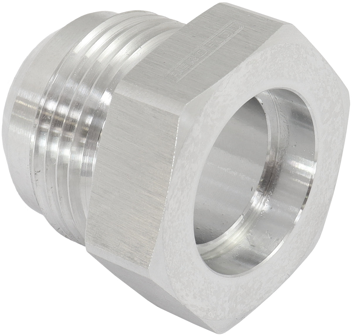 Aeroflow AF999-16DH Alloy Hex Weld On Male Bung Suits 1" Hard Line -16AN Male