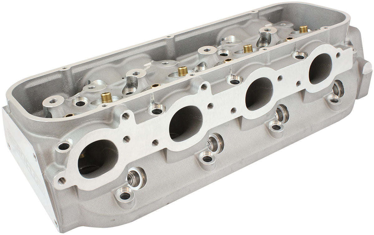 Aeroflow AF95-0409 Bbc 396 427 454 *(pair)* Bare Alloy Cylinder Head Oval 290Cc