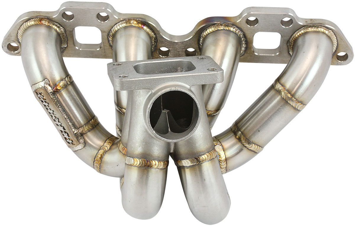 Aeroflow AF8445-7000 Nissan Sr20 T3 Turbo Manifold S/S High Mount 45mm Wastegate