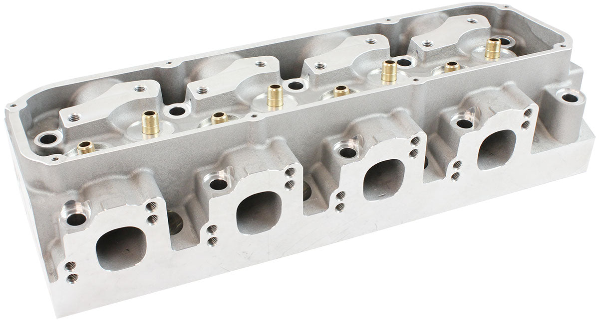 Aeroflow AF95-0351 2V CLEVELAND ALLOY HEADS BARE68cc, 2.10"/1.65" VALVES 205cc