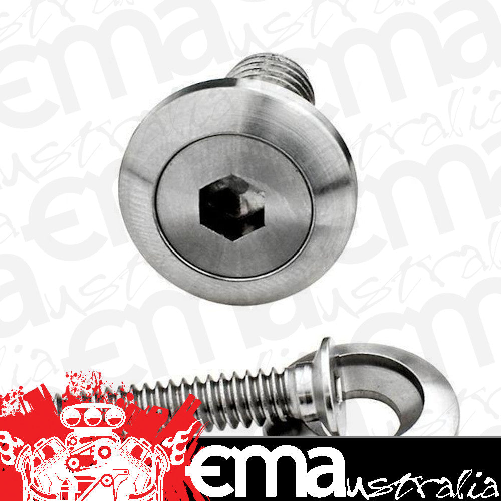 Billet Specialties BS66110 S/Steel Pro Bolts 5/16"-18 Rh Thread 3/4" Washer