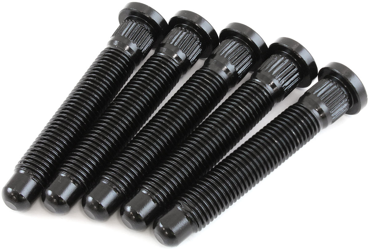 Aeroflow AF5071-1007 M12 X 1.50M Wheel Studs 0.488"Knurl 72.1mm UHL 5 Pack Honda