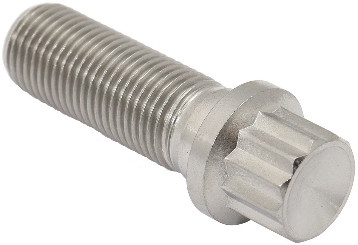 Aeroflow AF3505-1377 M12X1.25 Titanium Bolt 35mm UHL 12 Point Single M12 X 1.25mm