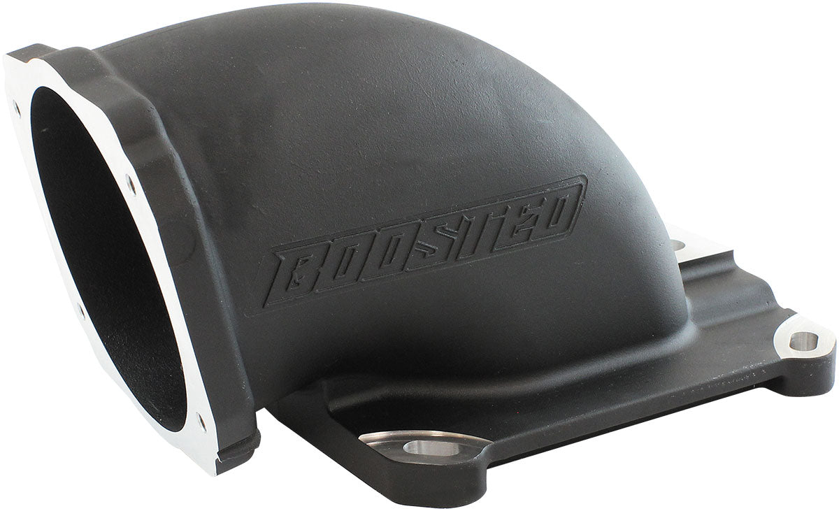 Aeroflow AF2045-1001BLK Efi Throttle Body Intake Elbowsuit Ls 4 Bolt T/B 4150 & 4500