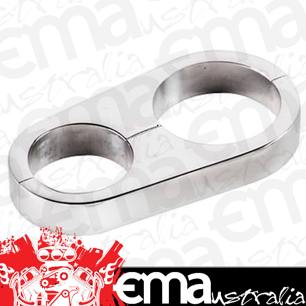 Billet Specialties BS68125 Polished Alloy Hose Separator .540" & .630" Holes