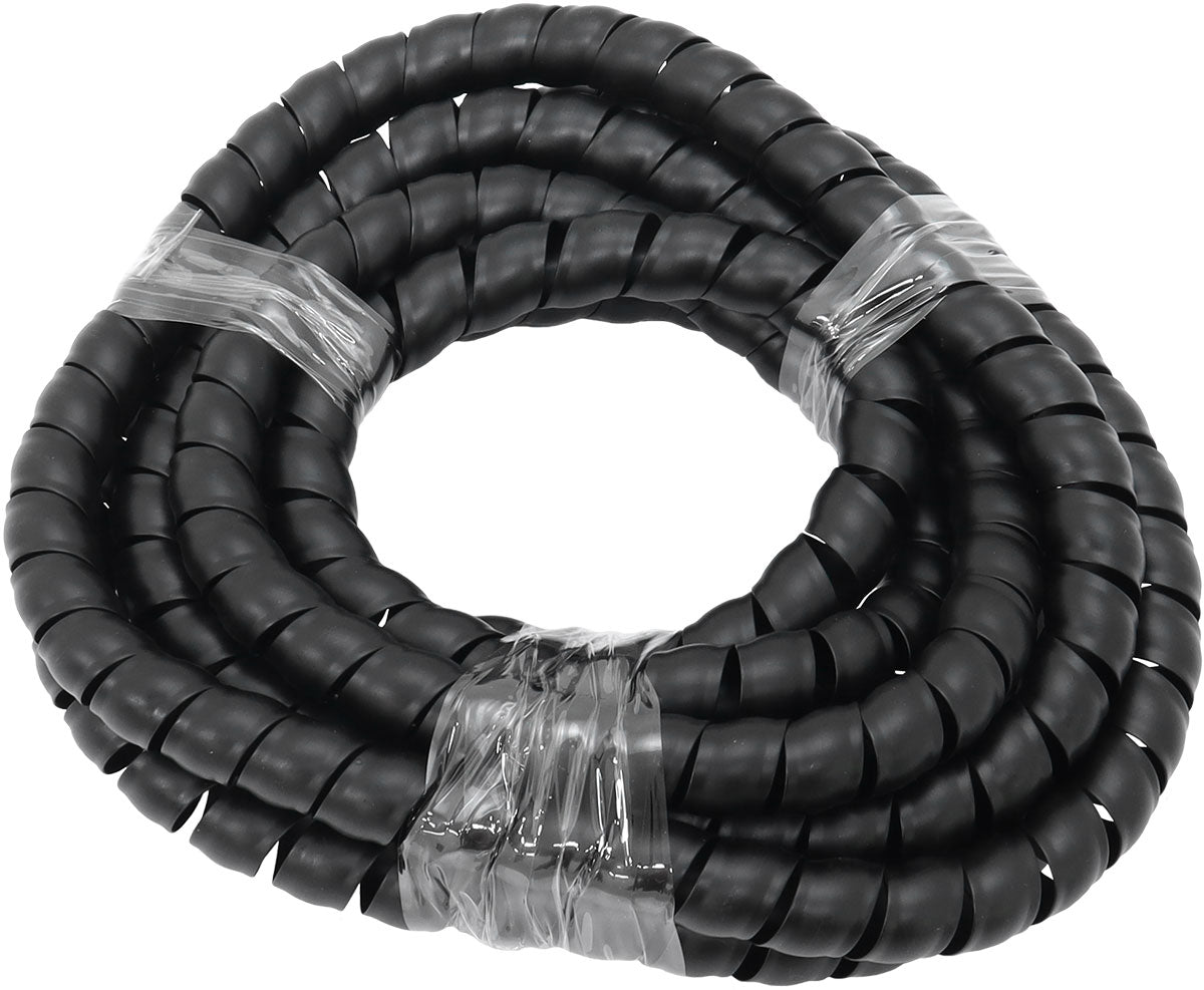 Aeroflow AF91-9856 17.7mm I.D Spiral Wrap Cover Braided Hose Wire 3.7 Meters Black Aeroflow - Af 91-9856