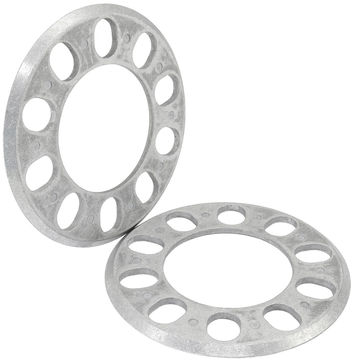 Aeroflow AF3100-0000 Slip On Wheel Spacers 7/32" 5.5mm (pair) Alloy 5X 4.5"-5" Bc