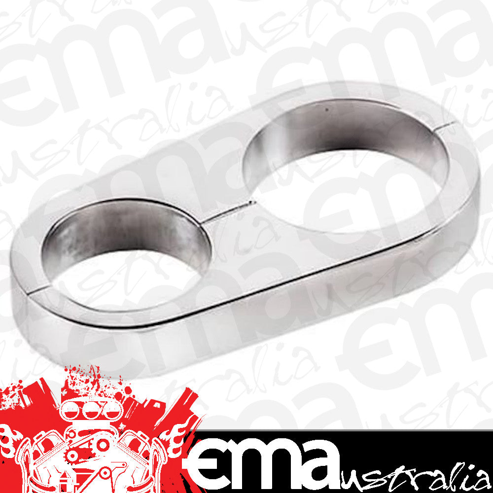 Billet Specialties BS68625 Polished Alloy Hose Separator .890" & .969" Holes