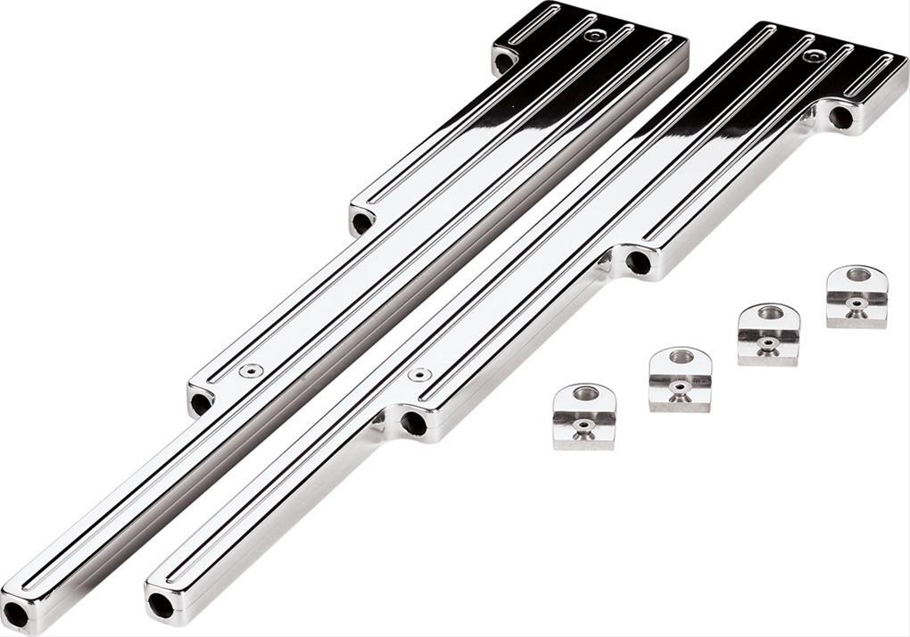 Billet Specialties BS69520BLK Chevy/Ford Ignition Wire Loom/Separator, Ball-Milled 8-9Mm