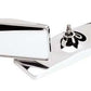 Billet Specialties BS73420 Large Rectangle Polished Aluminium Rearview Mirror