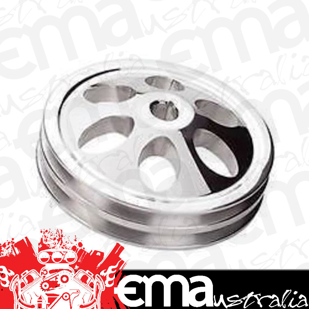 Saginaw pump 1966-74 Power Steering Pulley 2 V With Keyway Billet Specialties BS86220