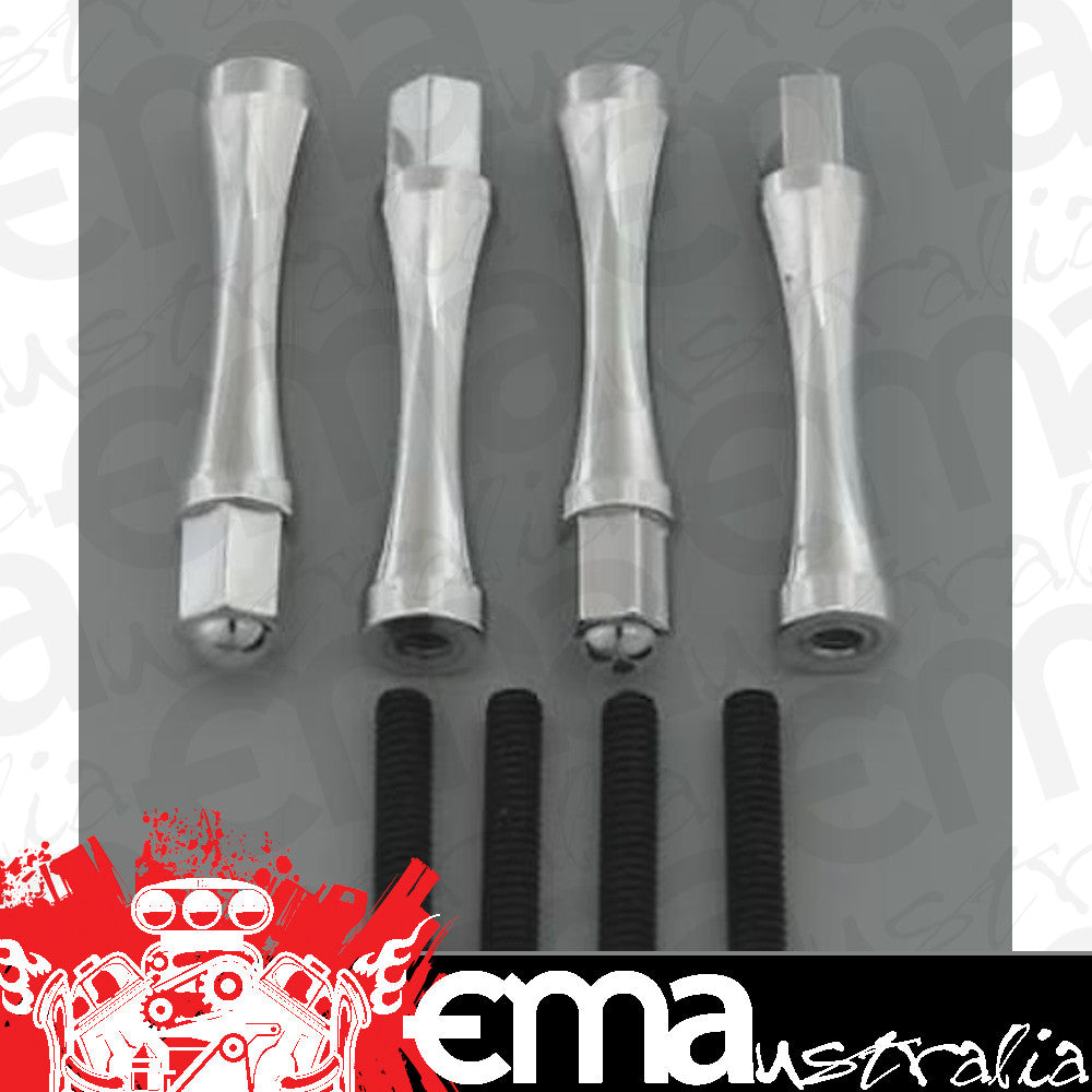 Billet Specialties BS95011 Valve Cover Bolts 1/4"-20 X 2.875" Polished 4 Pack
