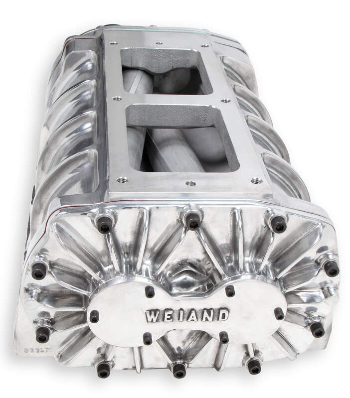 Supercharger System Roots 6-71 Series Polished 8 Percent Underdrive Chevy Big Block Kit