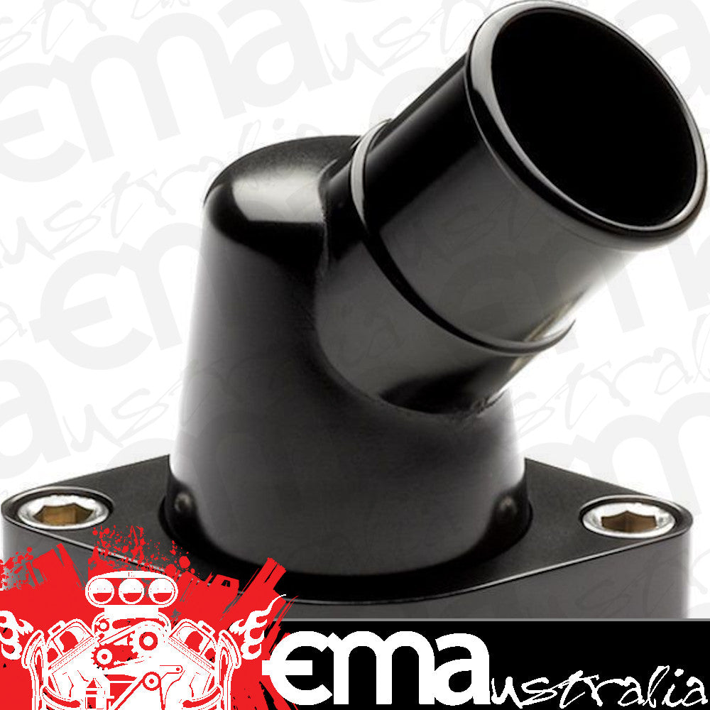 Billet Specialties BSBLK90420 Chev V8 Black Anodised 45Ç÷ Thermostat Housing