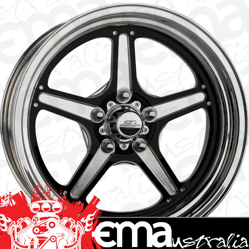 Billet Specialties BSBRS035406522N Street Lite 15 X 4.0 Black