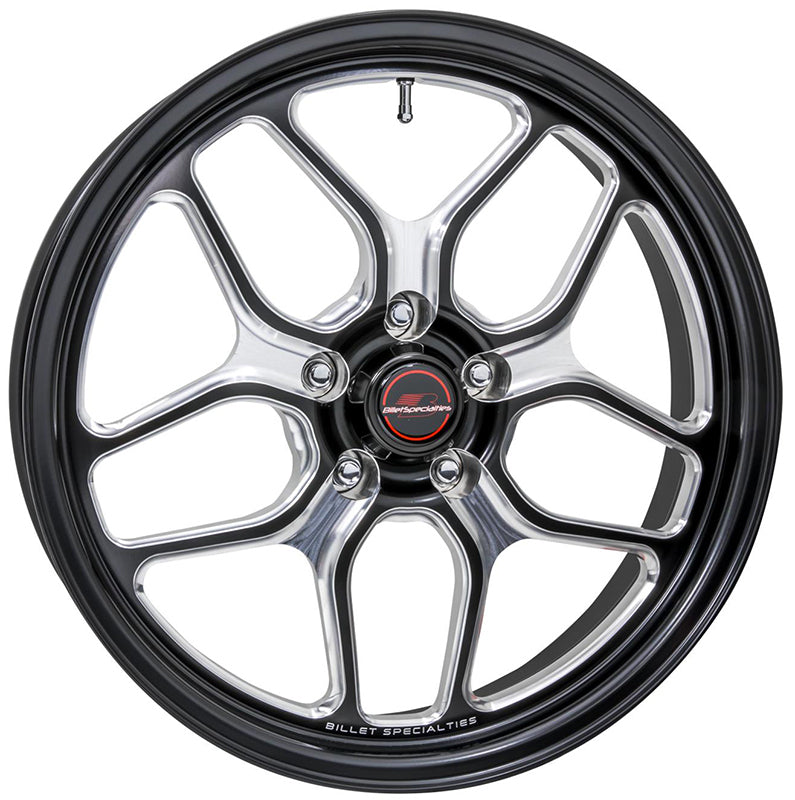 Billet Specialties BSRSFB28506521N Win Lite Wheel 18" X 5" - Black 5 X 4.5" Bolt Circle With 2.125" Backspace