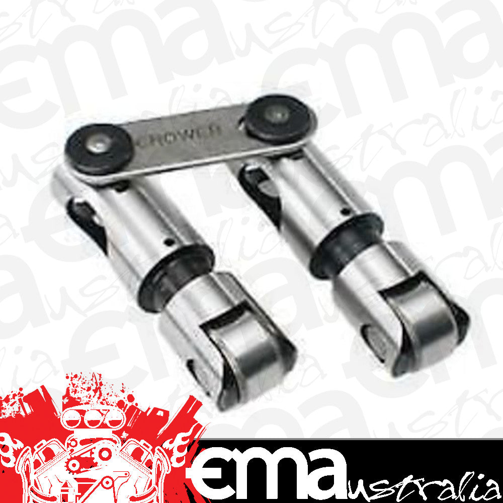 Chevrolet Small Block Gen I 262-400 C.I.D Solid Roller Lifters.842" Dia Chev SB High Pressure Pin Oil Crower C66200H-16