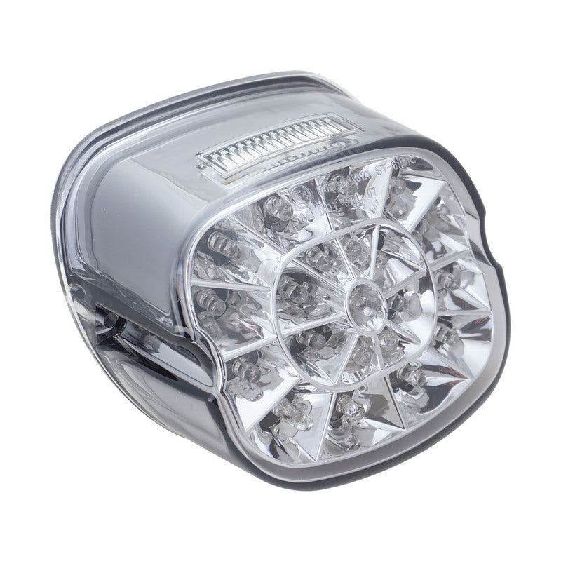 Attitude Inc ATT-AS77157 Layback LED Tail Lamp Smoke Lens For Harley Each