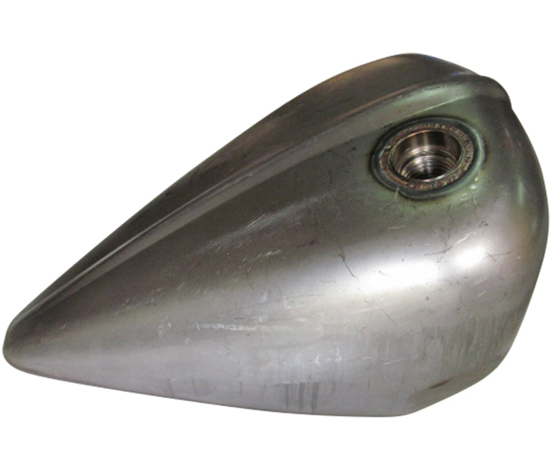 Attitude Inc ATT-FT600155 Fuel Tank Steel Raw 2.5 Gallons Cole Foster Bobber Style for Harley Custom Each