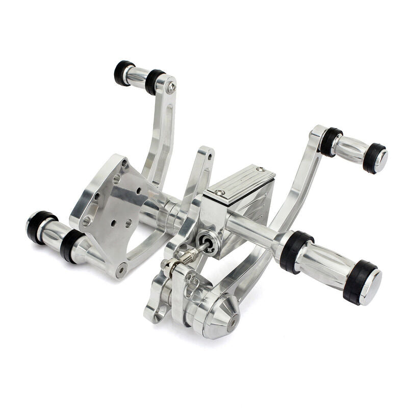 Attitude Inc ATT-RSHD-ST00P Forward Control Kit Polished for Harley-Davidson Softail 2000-2017 Polish Kit
