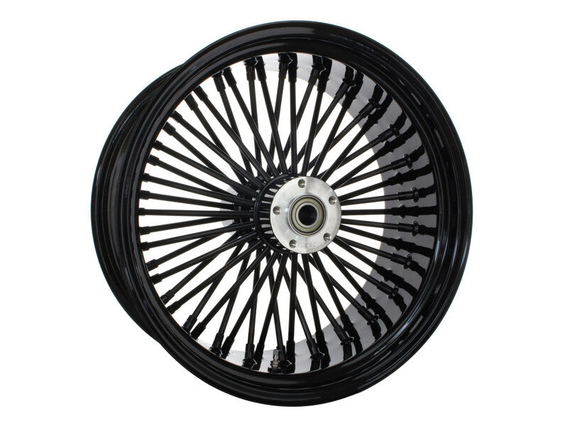 Attitude Inc ATT-37-730 Wheel Rear MaxSpoke Black/Black For Harley - Davidson 18 x 8.5 In 1''Axle Each