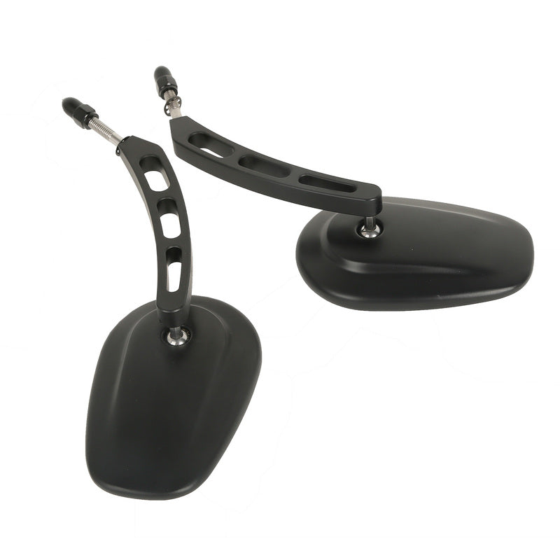 Attitude Inc ATT-XF110858-MB Attitude Rearview Mirror Universal 8mm fitment ,Matt Black Harley Touring FL Sportster XL883 XL1200 Motor Pair