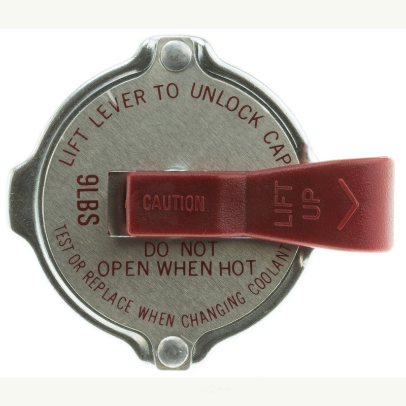 Proflow MRD-ST9 Motorad Radiator Cap Safety Lev-R-Vent Stant 9 psi LRG Each