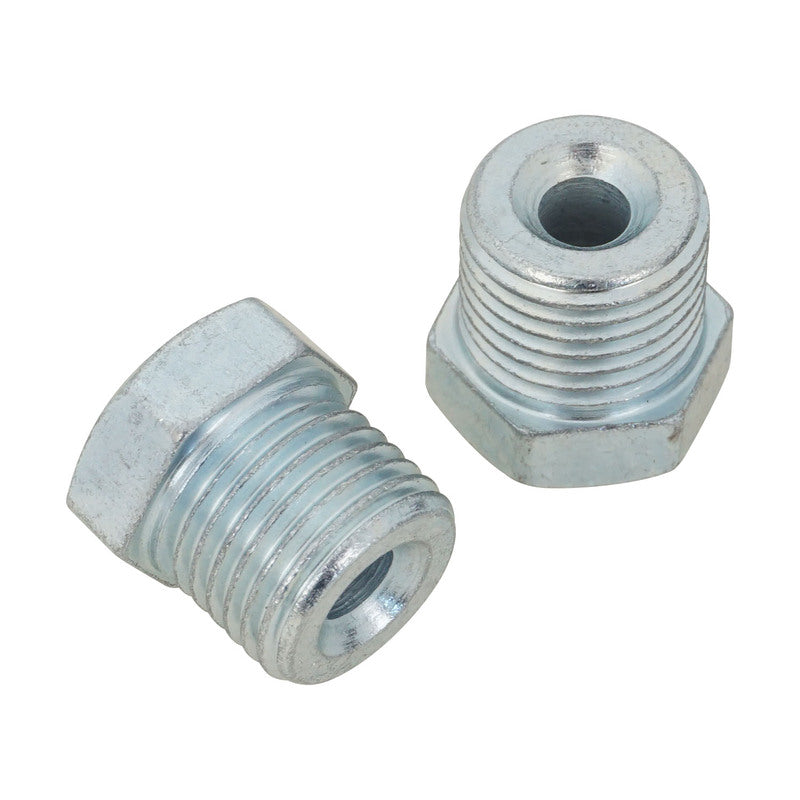 Proflow PFE362-18 Brake Hard Line Tube Nut 9/16''-18 Steel for 3/16'' Pipe Qty 2