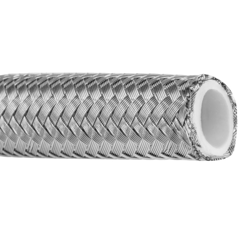 Proflow PFE200-03-1 Stainless Steel Braided PTFE Hose -03AN 1 Metre Length