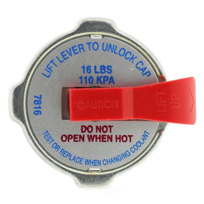 Proflow MRD-ST16V Motorad Radiator Cap Safety Lev-R-Vent Stant 16 psi lrg Each