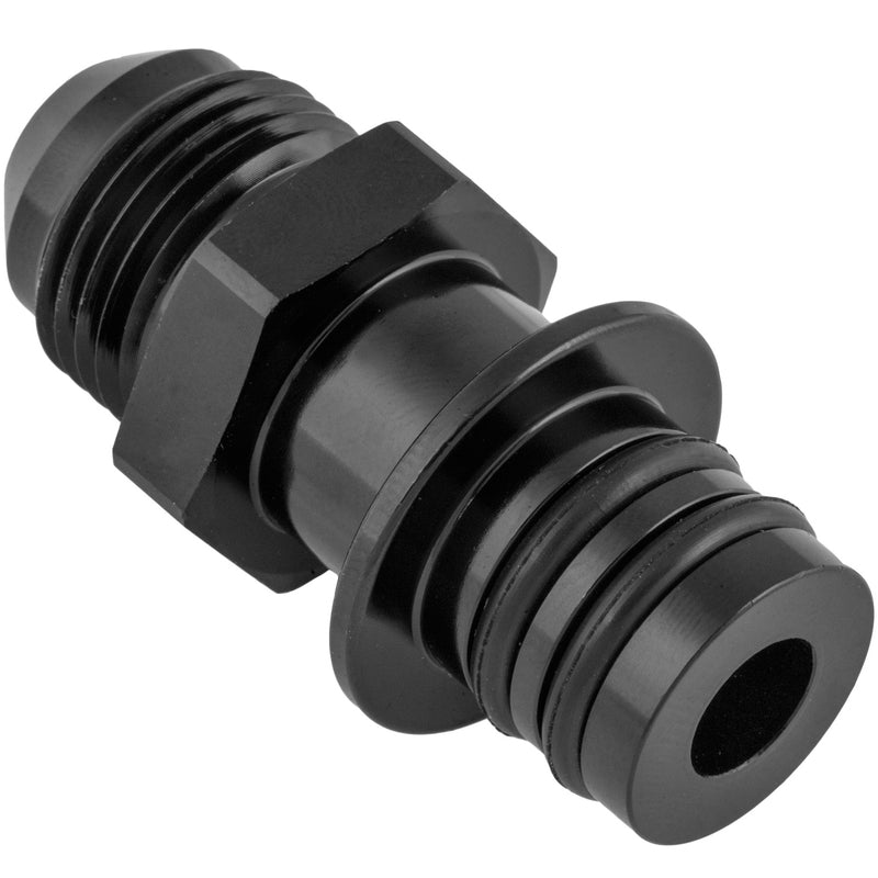 Proflow PFE674-06 Fitting Transmission Adaptor For Ford ZF to AN Hose End Straight Black AN6
