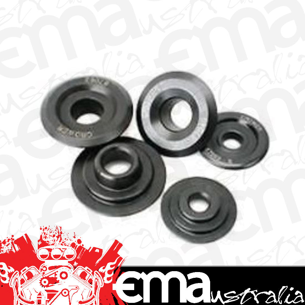 Crower C87055-16 10ø Chromoly Spring Retainers 1.500"/1.100"/0.700" +.085 Height