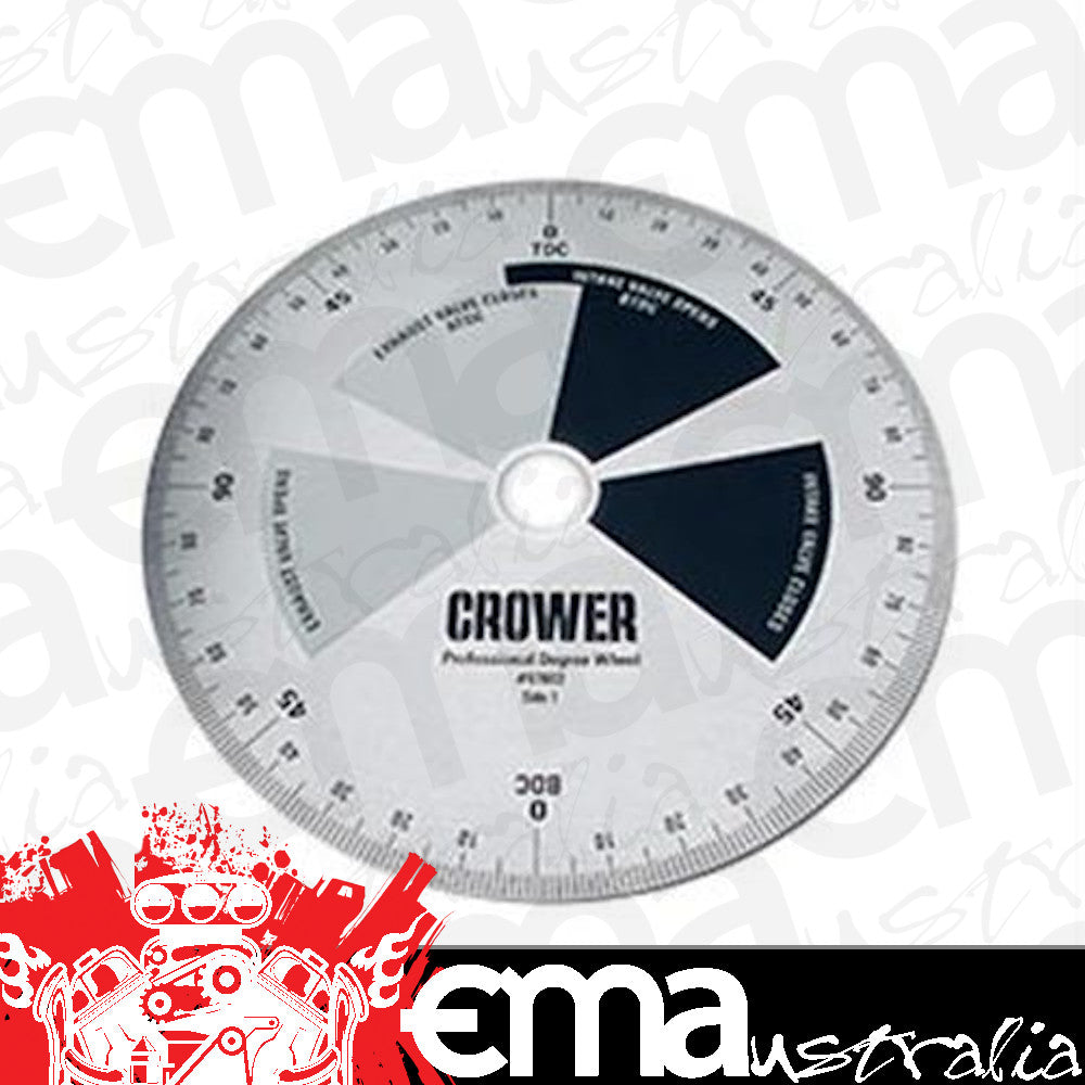 Crower C87602 12" Universal Pro Degree Wheel w/ Hub & Bushings
