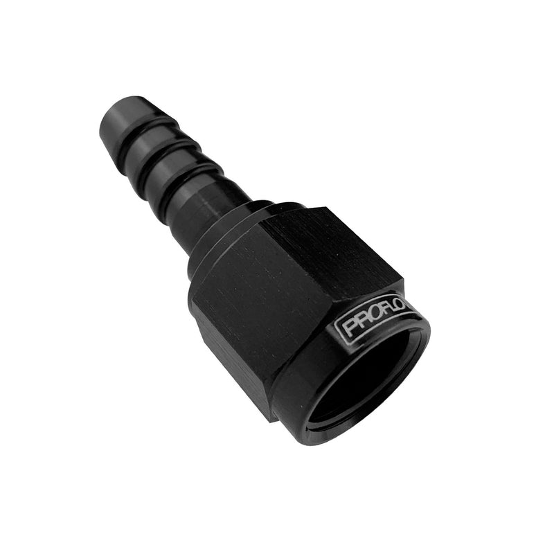 Proflow PFE411-06BK 3/8in. Straight Barb Male Fitting To 06AN Female Black