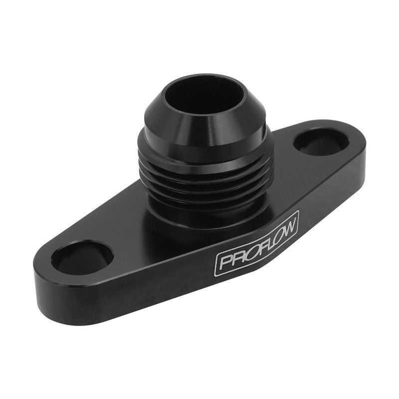Proflow PFE693-10BK Adapter Turbo Oil Drain 50.8mm-52.4mm Aluminium Adaptor -10AN Male Black