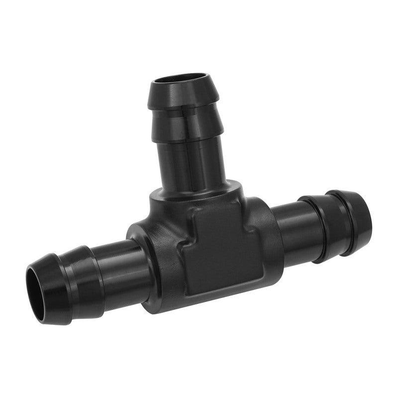 Proflow PFE412-10BK Barb Tee Fitting Adaptor 5/8" (16mm) Barb Black