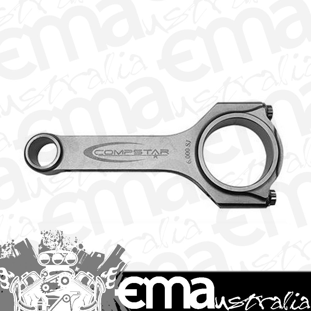 Callies CACSA6200DS2A2AH Compstar Series H-Beam Conrod Set - 6.200" Length Small Block Chev 2.100" Pin 0.927" Small End