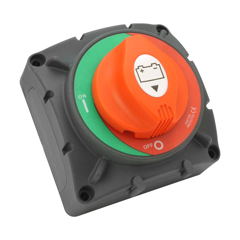 Proflow PFEBT-720 The Big Battery Disconnect Switch Square Plastic Red/Black Marine Style Single Battery 12V 600Amp