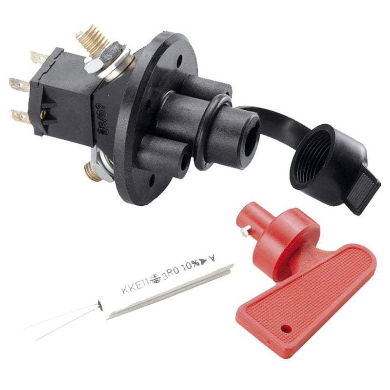 Proflow PFEBT-107 Master Battery Isolator Switch with Ignition Isolation 2 Position On-Off 12v 200Amp