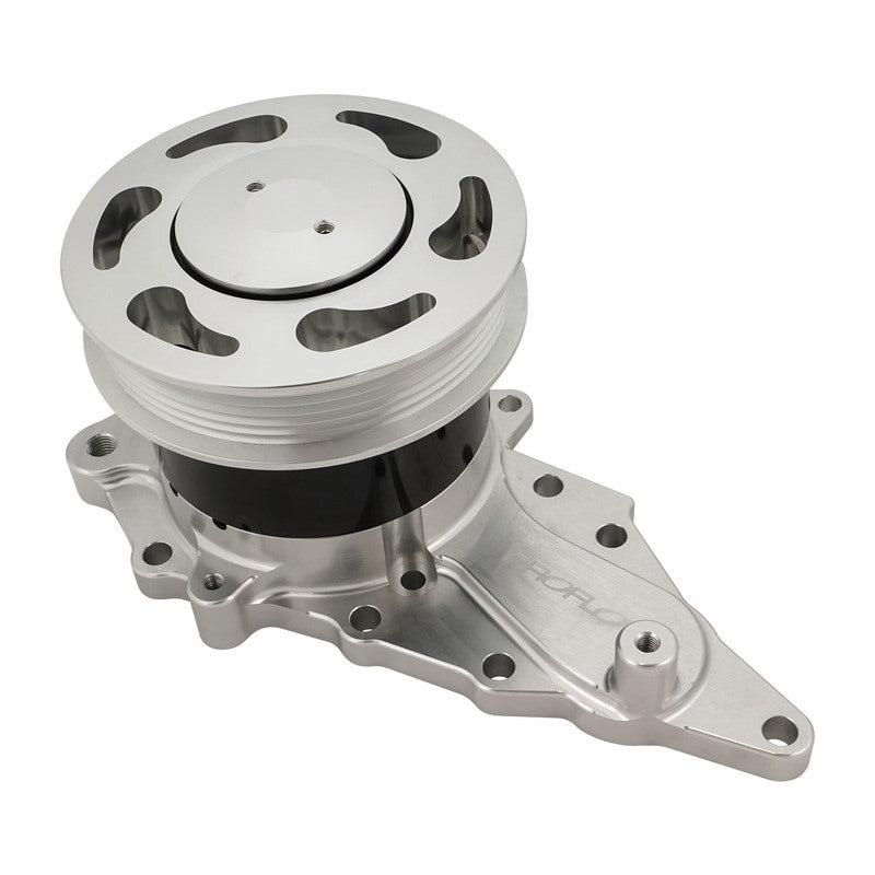Proflow PFEBEW5010 Water Pump Electric Billet Aluminium Polished suits Toyota Supra 1JZ 2JZ 132 LPM/35 GPM at 12 Volts Each