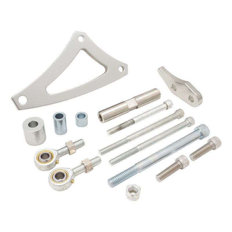 Proflow PFEABBBF01P Alternator Bracket Kit Billet Aluminium BB Ford 429-460 Drivers Side Low Mount Polished. Kit