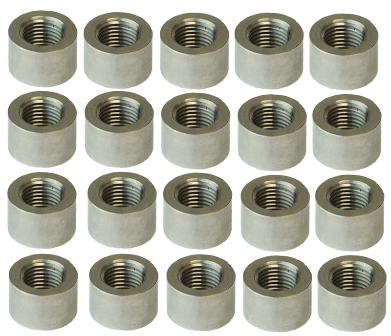 Proflow PFE991-20 Fitting Weld In Oxy Sensor Port M18 x 1.50mm Steel Bulk Pack 20pc
