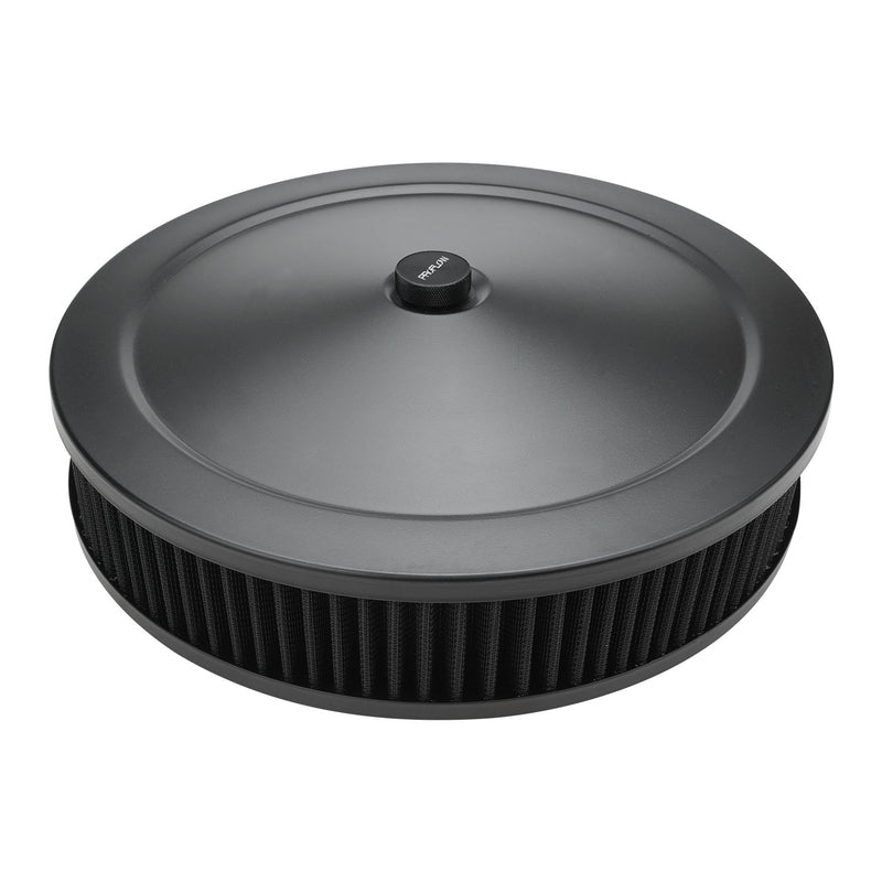 Proflow PFEAF-6350102BKK-R Air Filter Assembly Round 14in. x 4in Black Recessed Base, Each