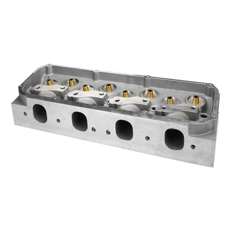 Proflow PFEAHF22560-3V-BARE Cylinder Heads SuperMax 225 Bare Aluminium SB Ford 302-351 Cleveland 3V 60cc Chamber 225cc Intake Runner 630HP Out of Box Pair
